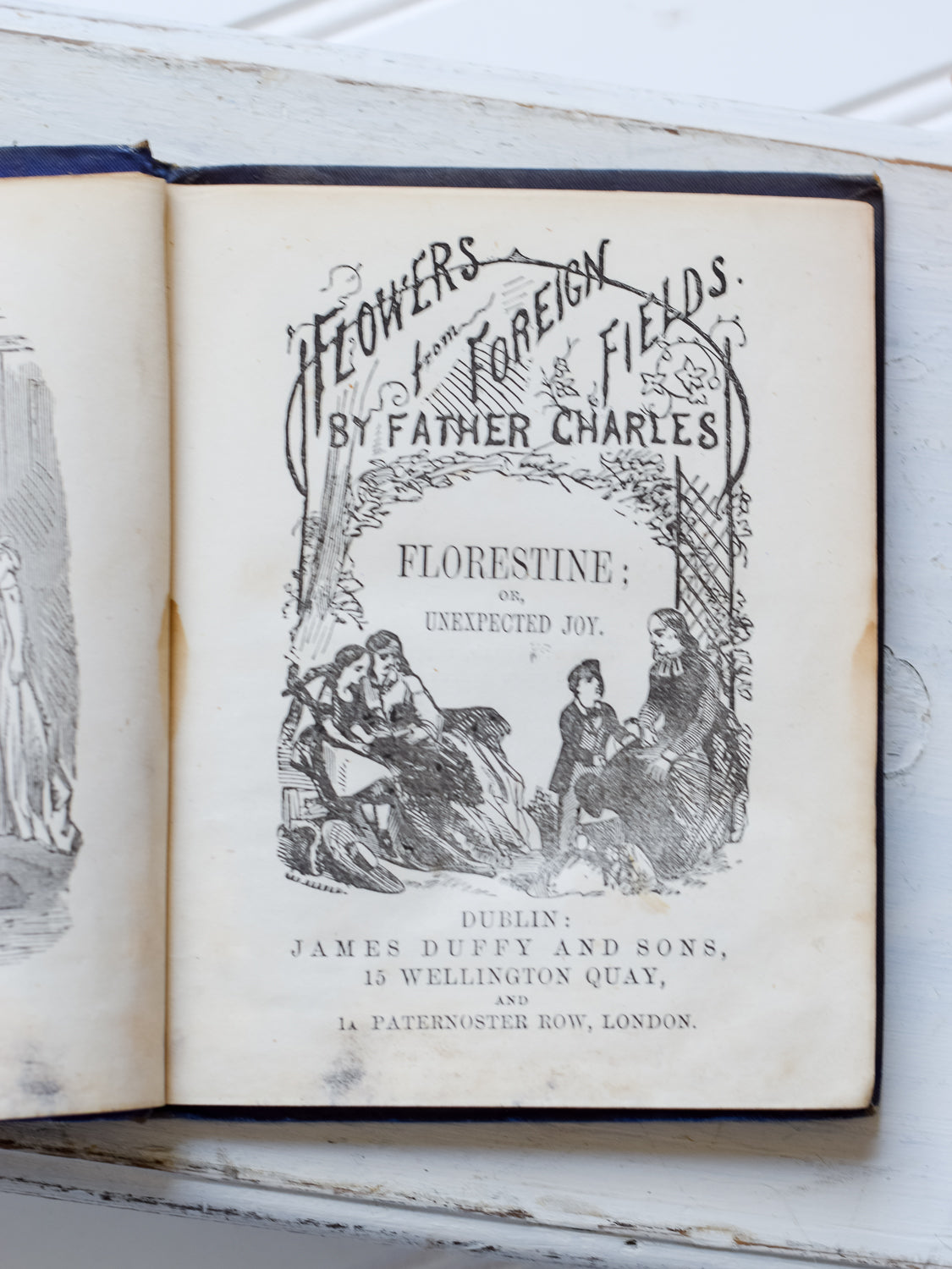 Flowers from Foreign Fields Antique Book