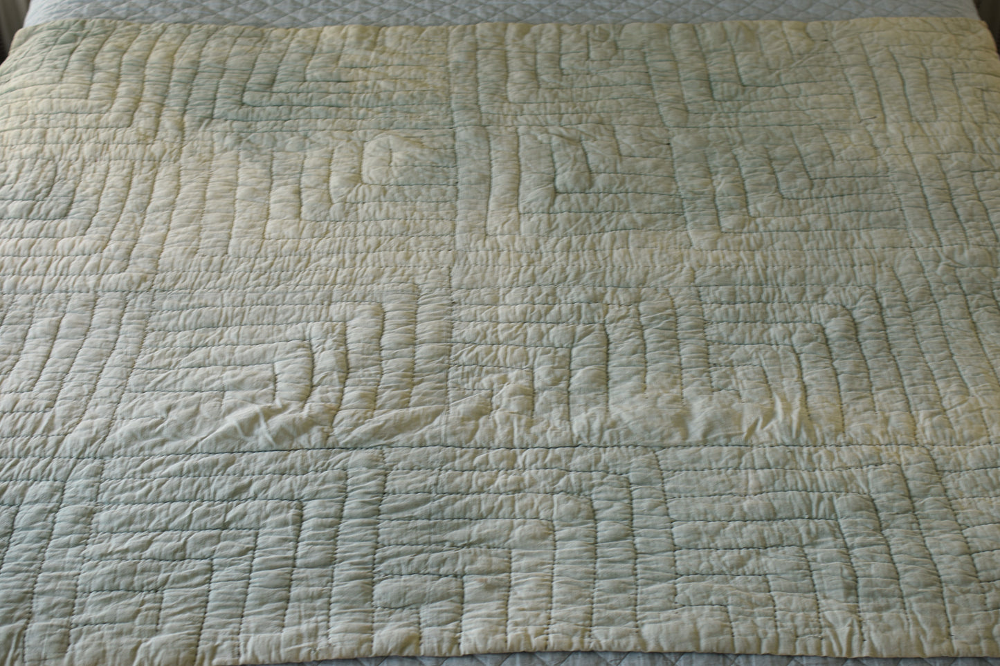 Antique Hand-Stitched Quilt