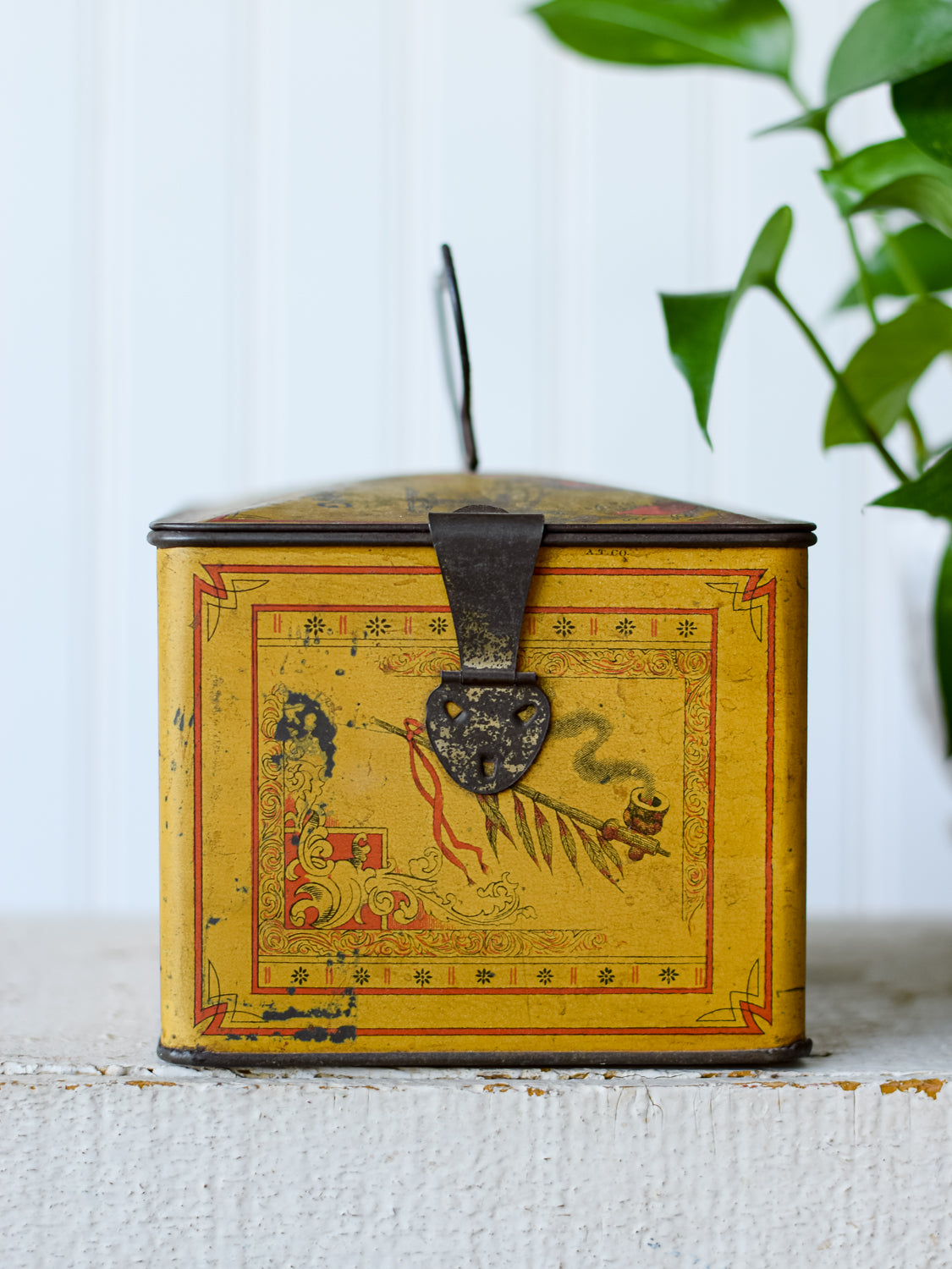 Antique Lunch Box Style Pedro Tobacco Tin