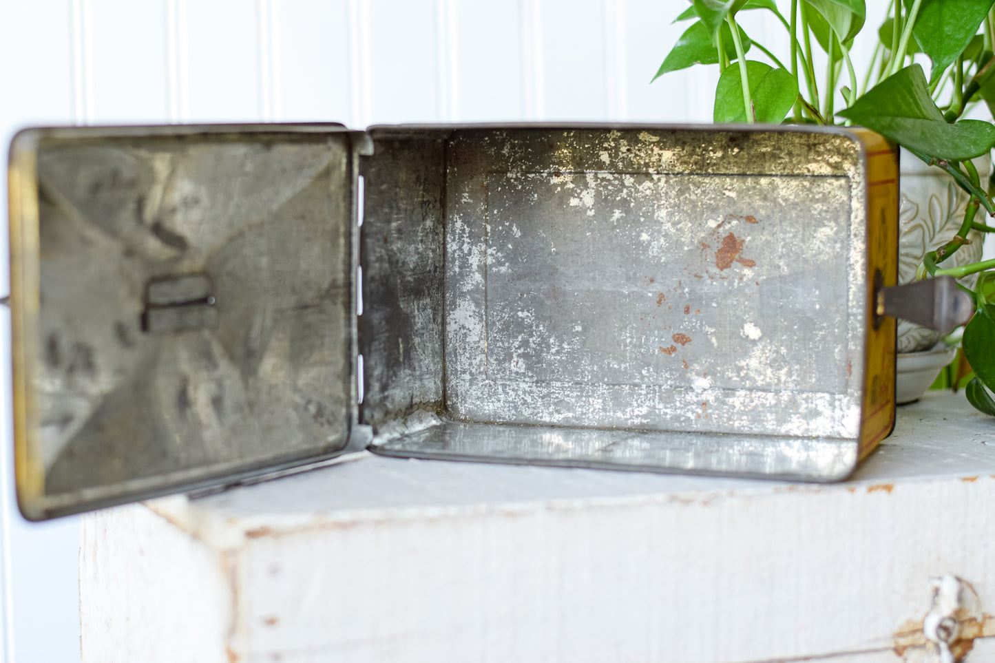 Antique Lunch Box Style Pedro Tobacco Tin