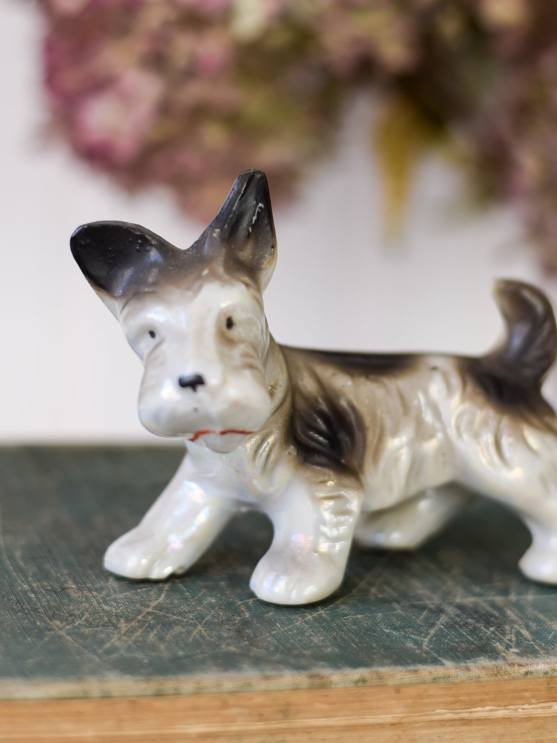 Vintage Japanese Scottie Dog Figurine