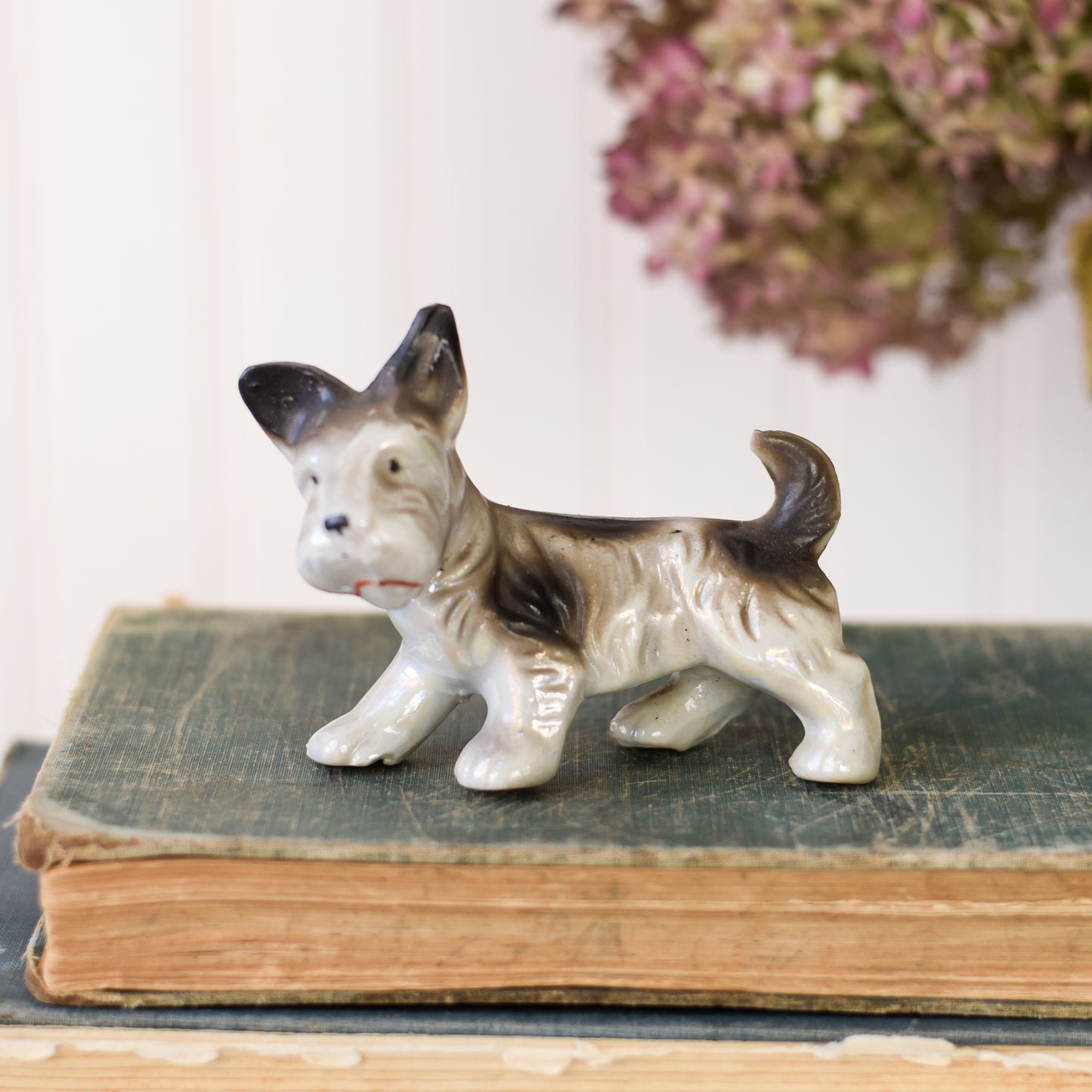 Vintage Japanese Scottie Dog Figurine