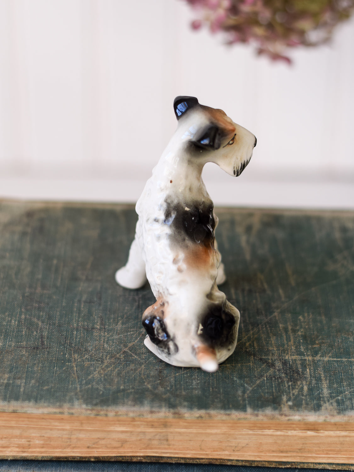 Vintage Japanese Terrier Dog Figurine
