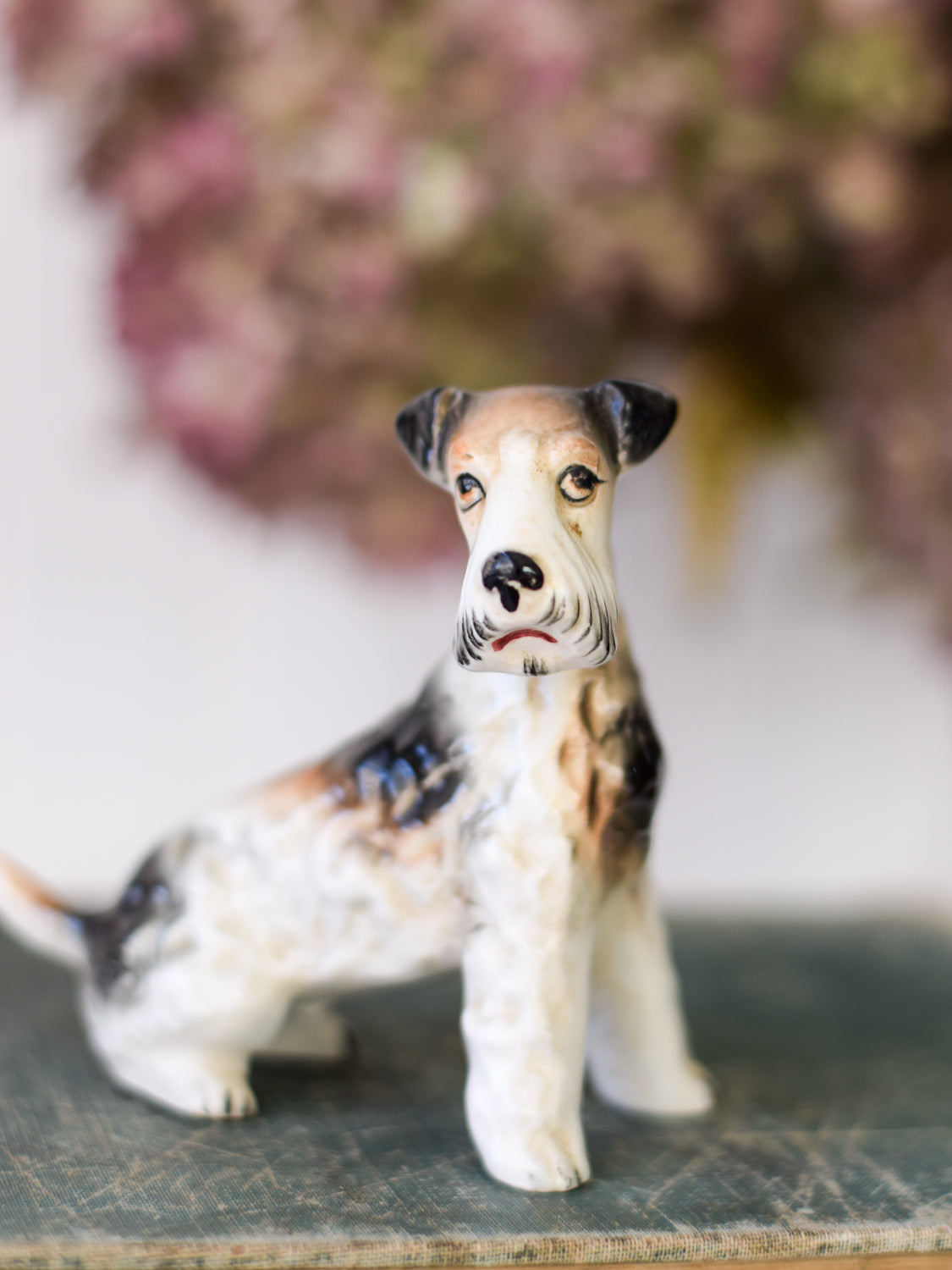 Vintage Japanese Terrier Dog Figurine