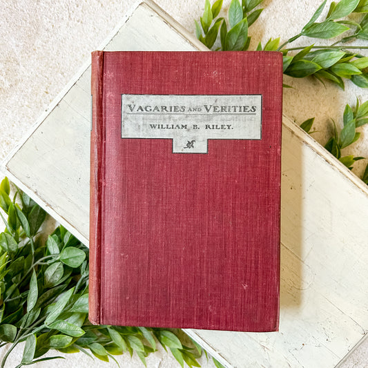 1903 Vagaries & Verities Religious Book