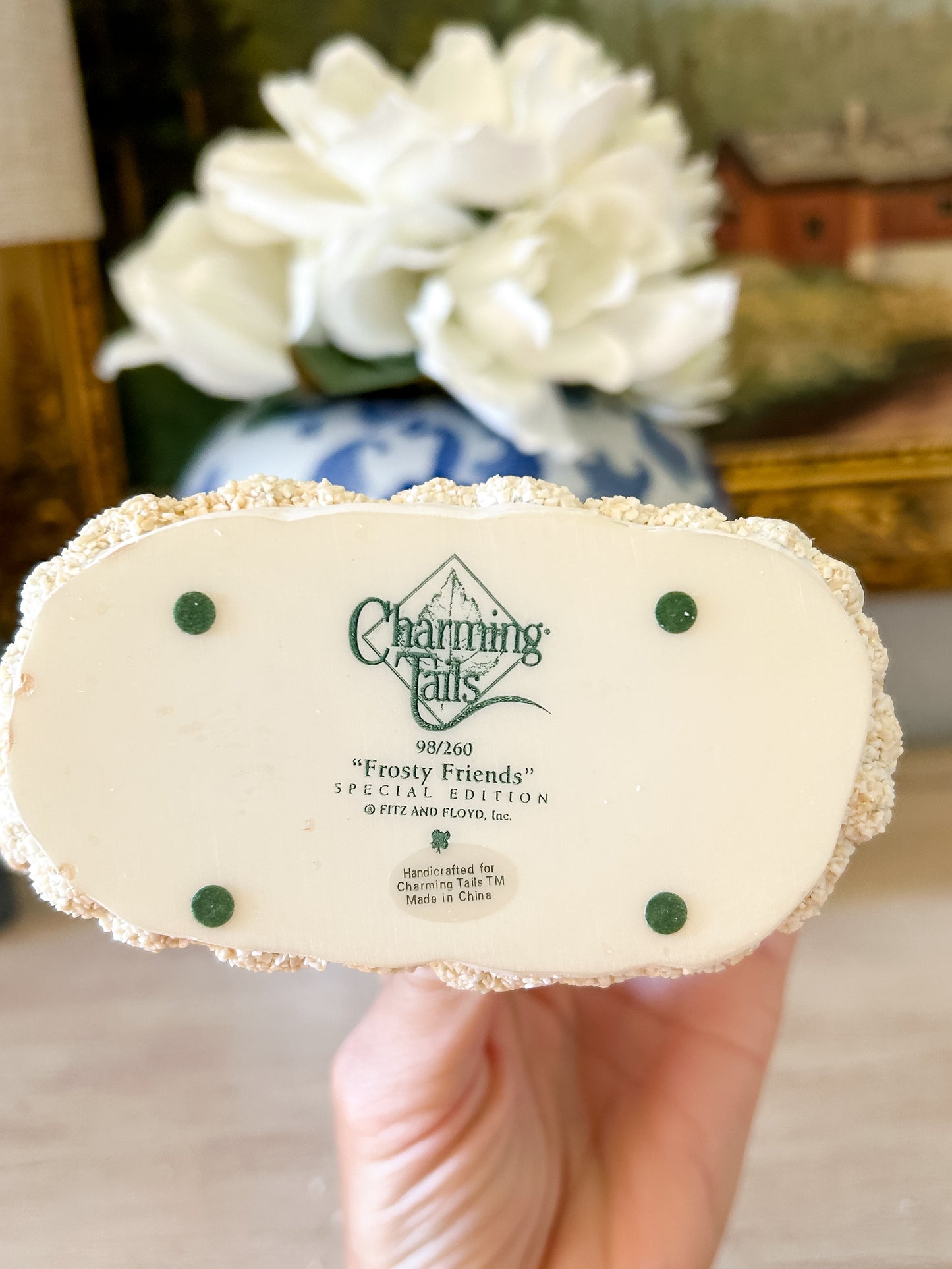 Charming Tails Figurine "Frosty Friends"