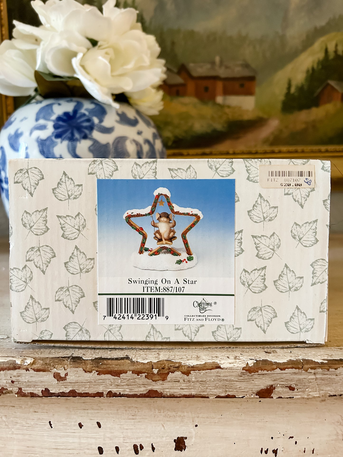 Charming Tails Figurine "Swinging on a Star"