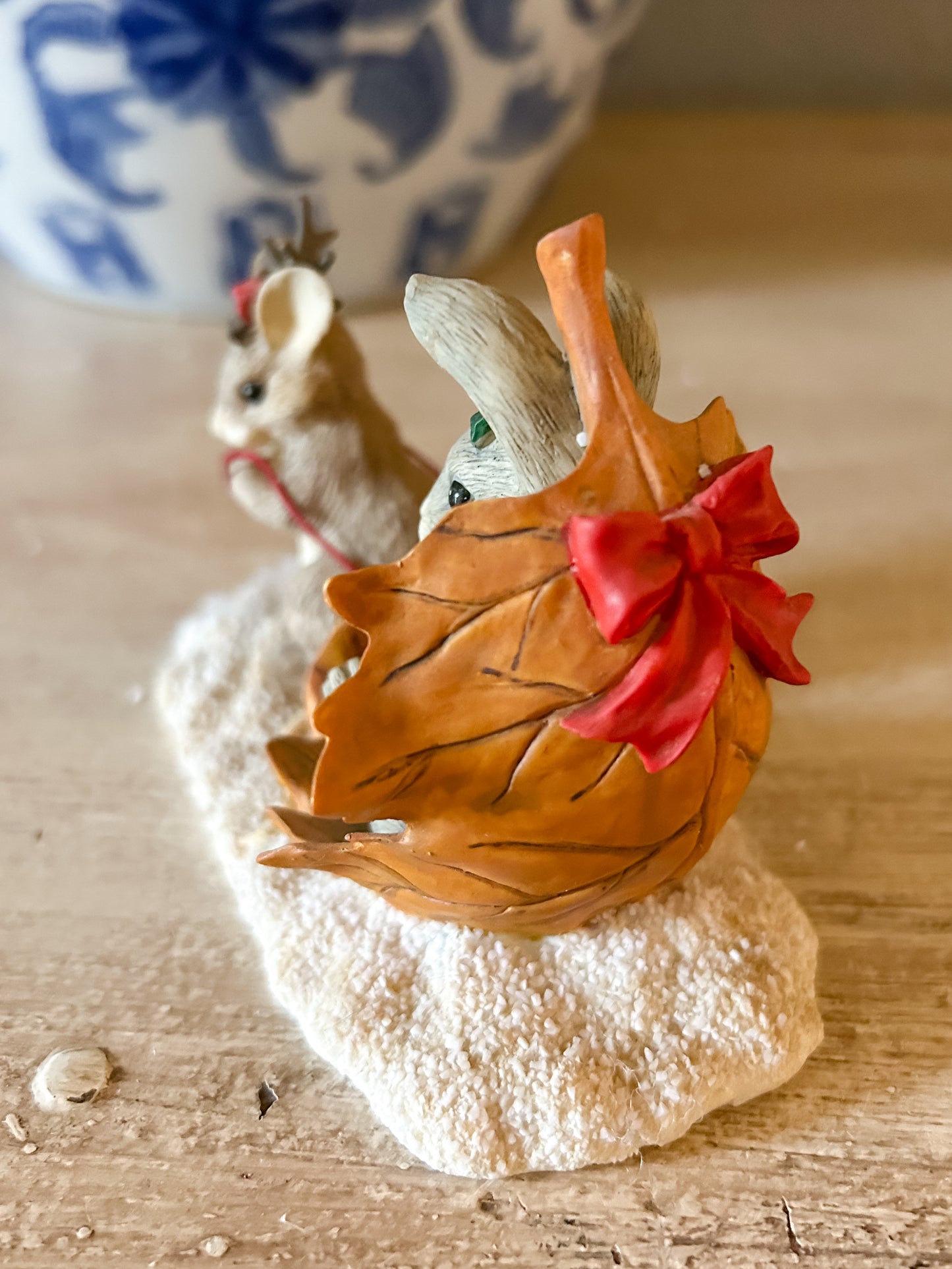 Charming Tails Figurine "Sleigh Ride" LIMITED