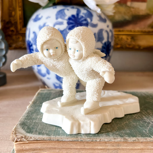 Dept 56 Snowbaby Figurine "We Make a Great Pair"