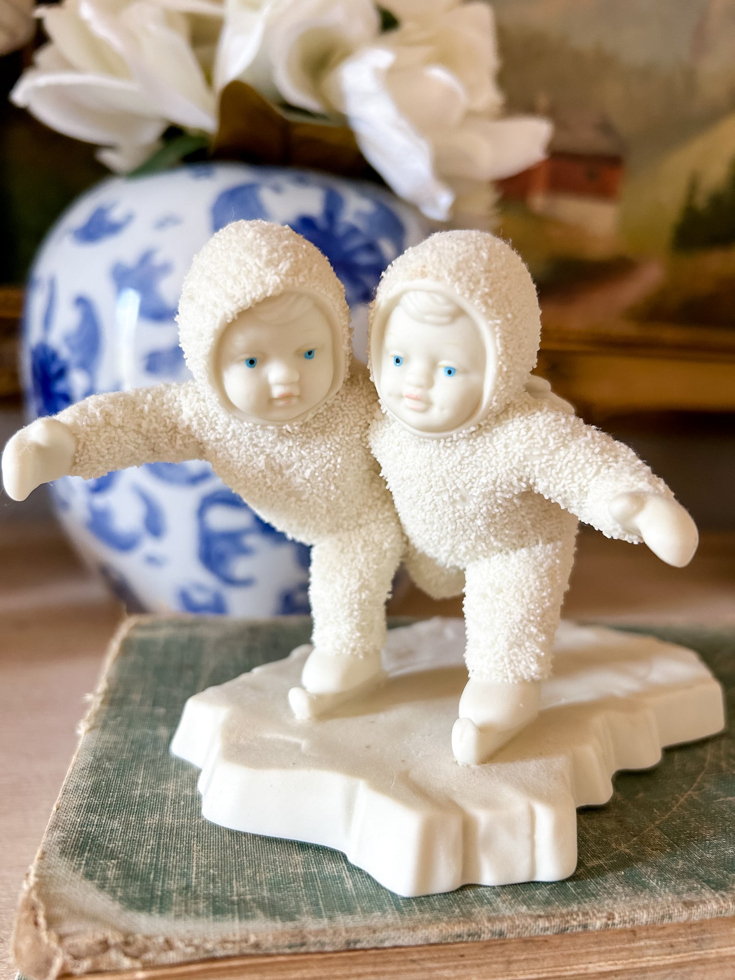 Dept 56 Snowbaby Figurine "We Make a Great Pair"