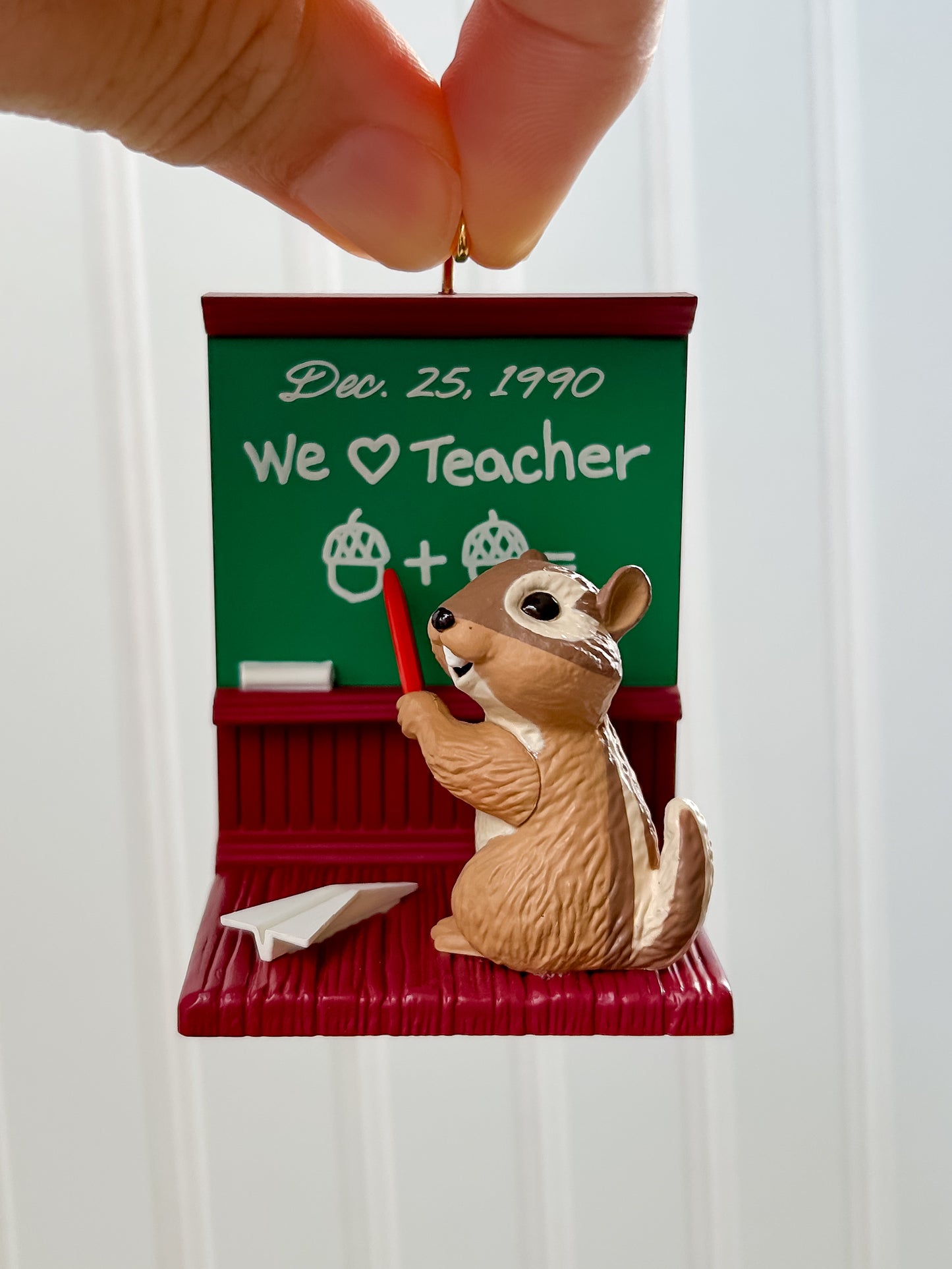 Vintage 1990's Hallmark Ornament "Teacher"