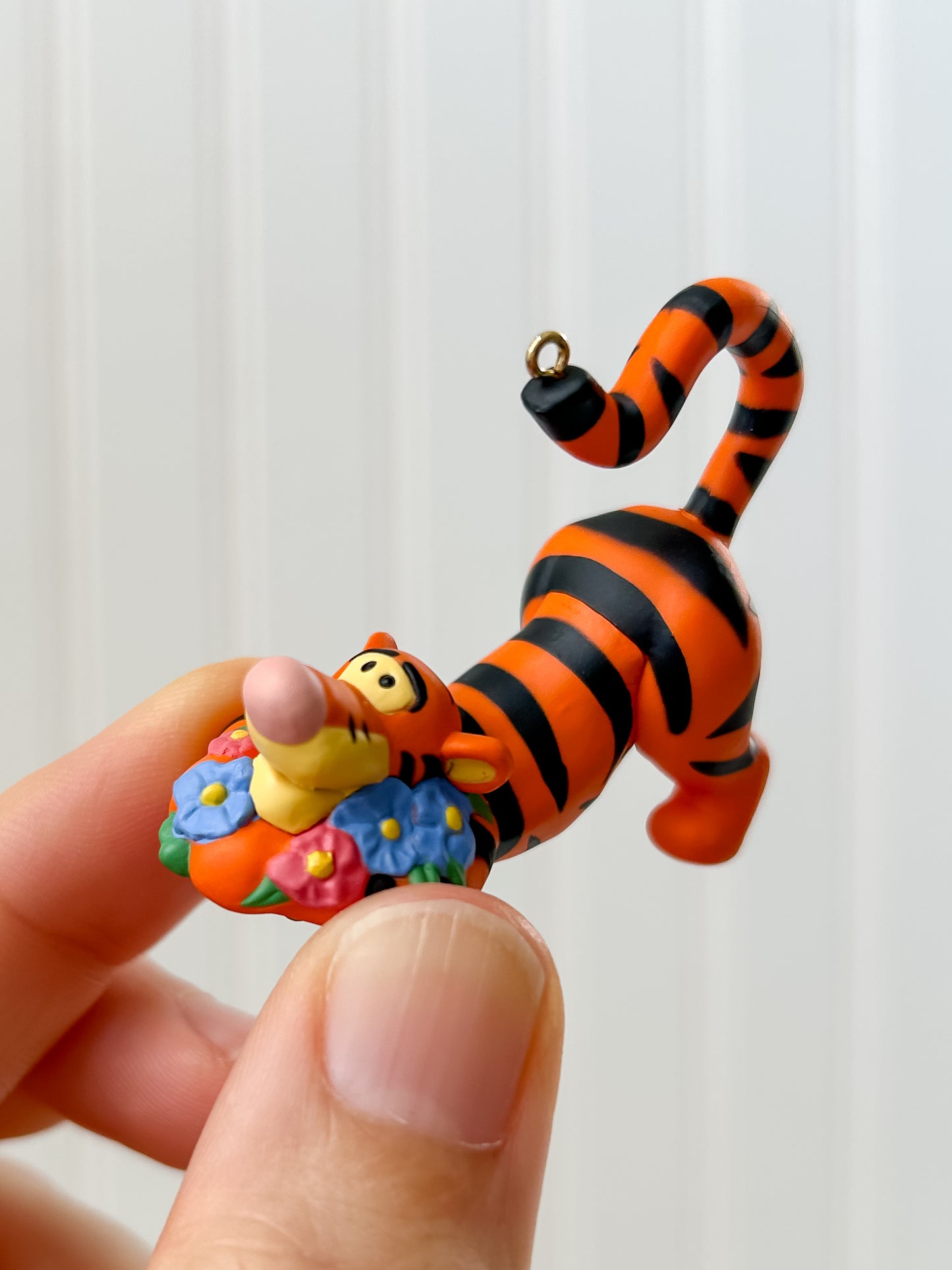 Vintage 1998 Hallmark Ornament "Tigger in the Garden"