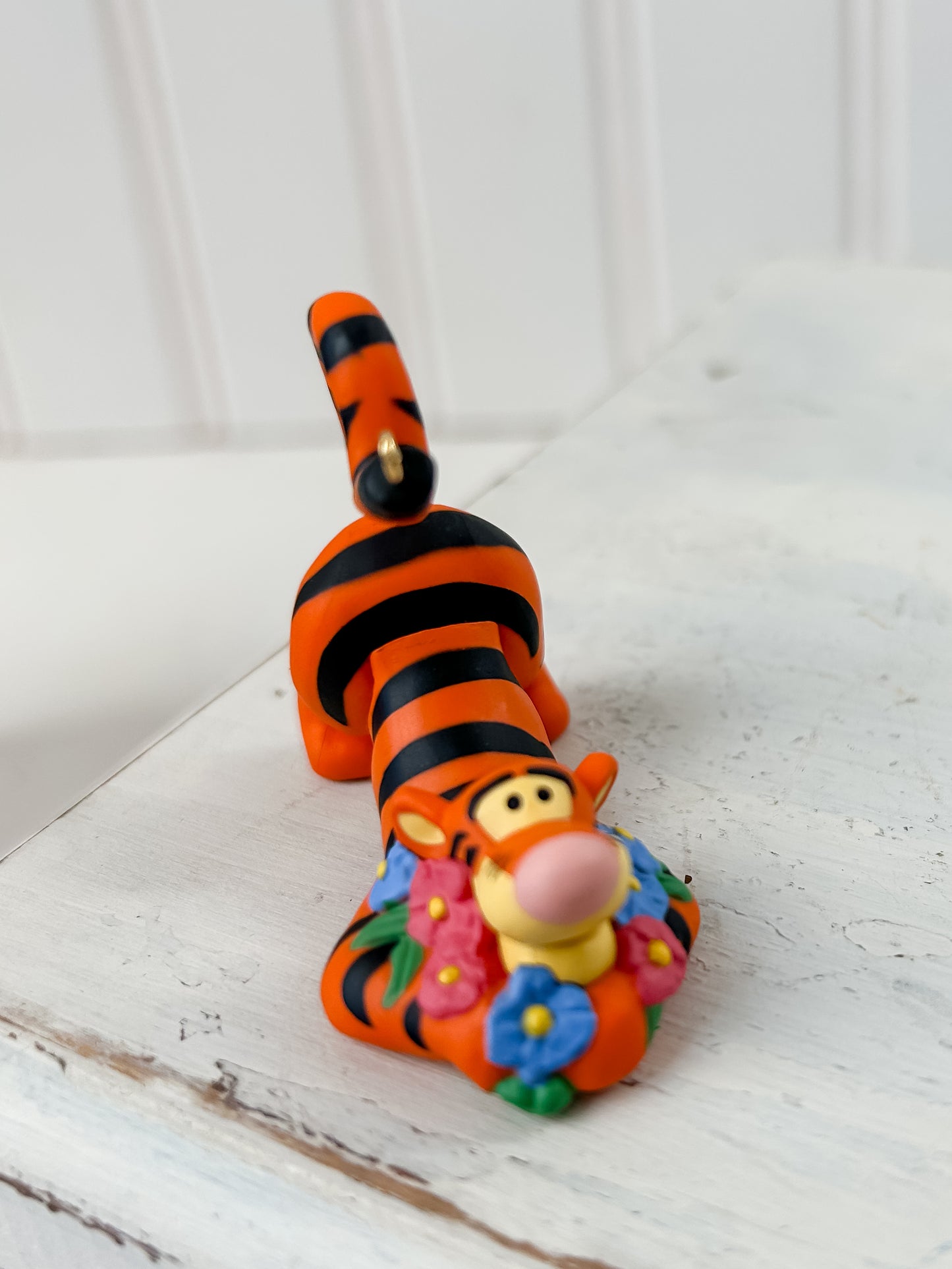 Vintage 1998 Hallmark Ornament "Tigger in the Garden"