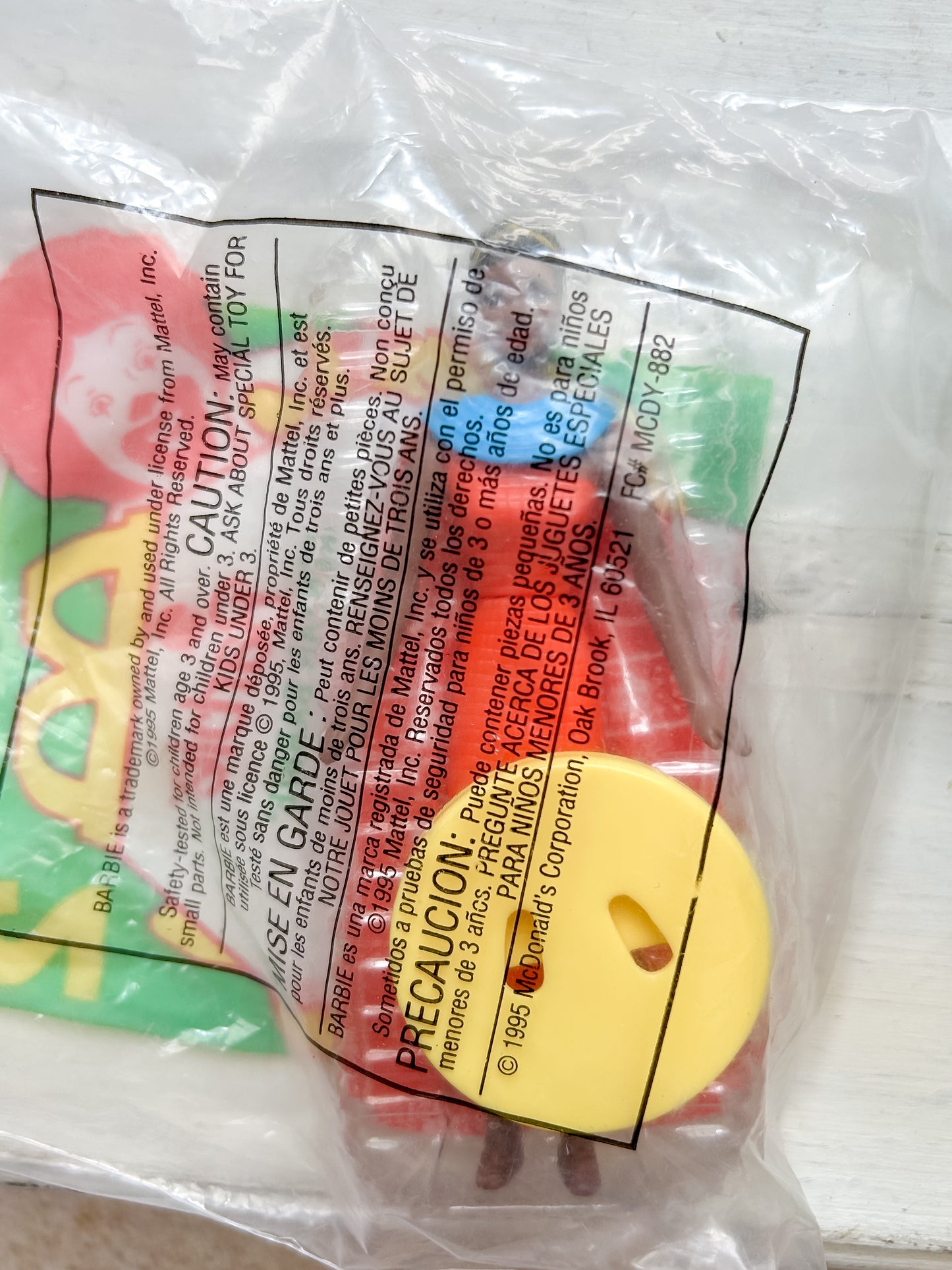 1995 McDonald's Happy Meal Barbie "Kenyan"