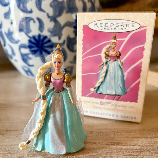 1997 Rapunzel Barbie Hallmark Ornament