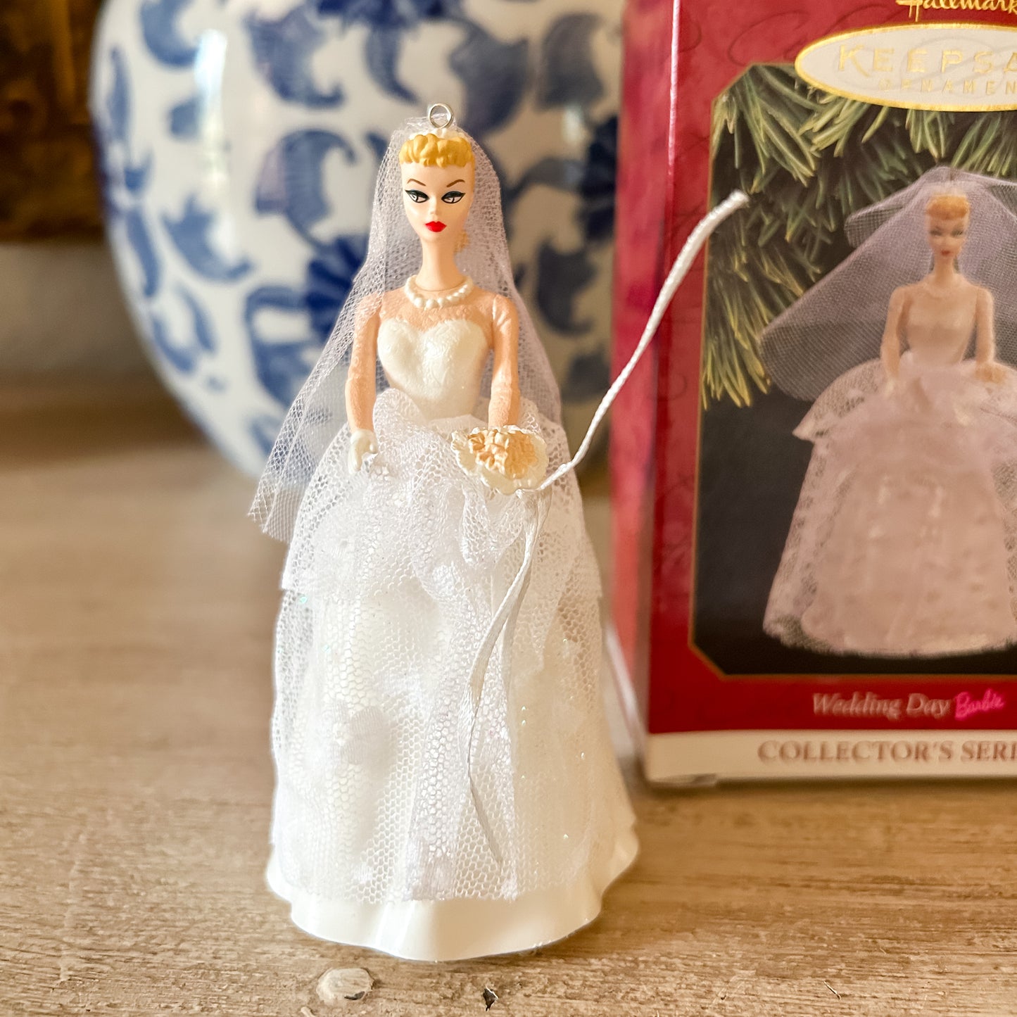 1997 Wedding Day Barbie Hallmark Ornament