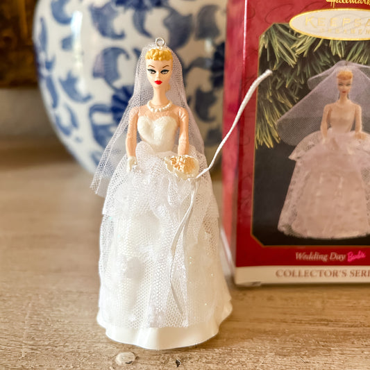 1997 Wedding Day Barbie Hallmark Ornament