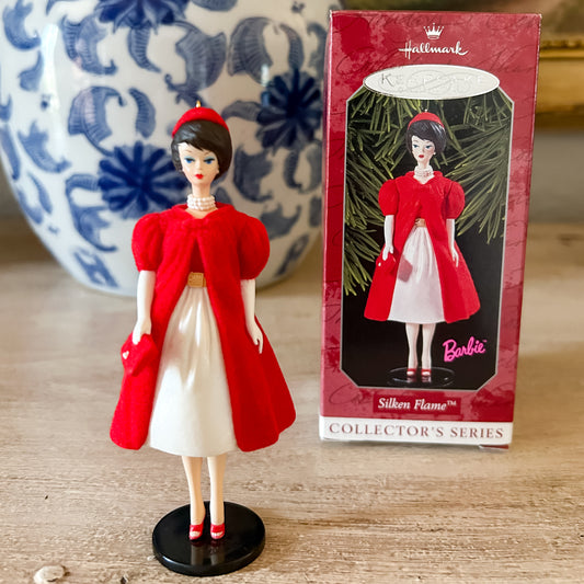1997 Silken Flame Barbie Hallmark Ornament