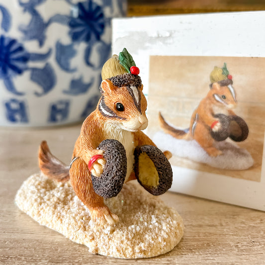 Charming Tails Figurine "Chauncey's Noisemakers"