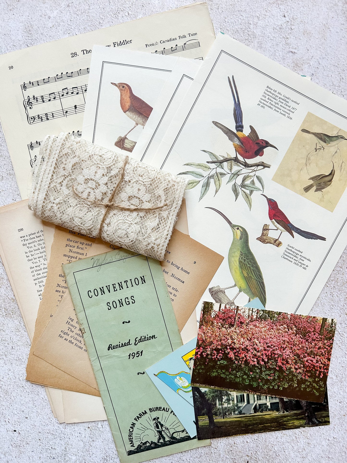 Vintage Ephemera Packs