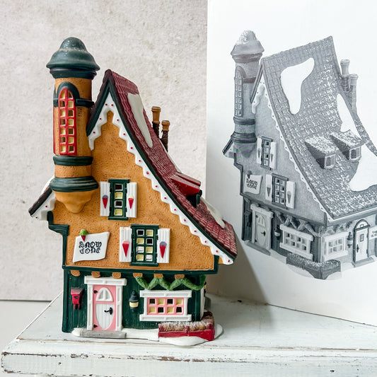 Dept 56 North Pole Series "Elfin Snow Cone Works"