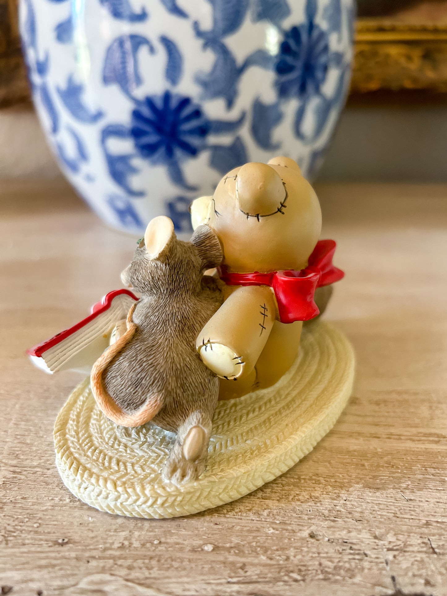 Charming Tails Figurine "Not a Creature Stirring"