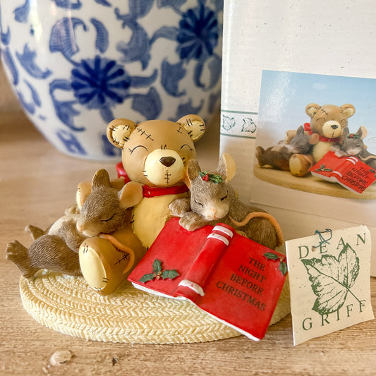 Charming Tails Figurine "Not a Creature Stirring"