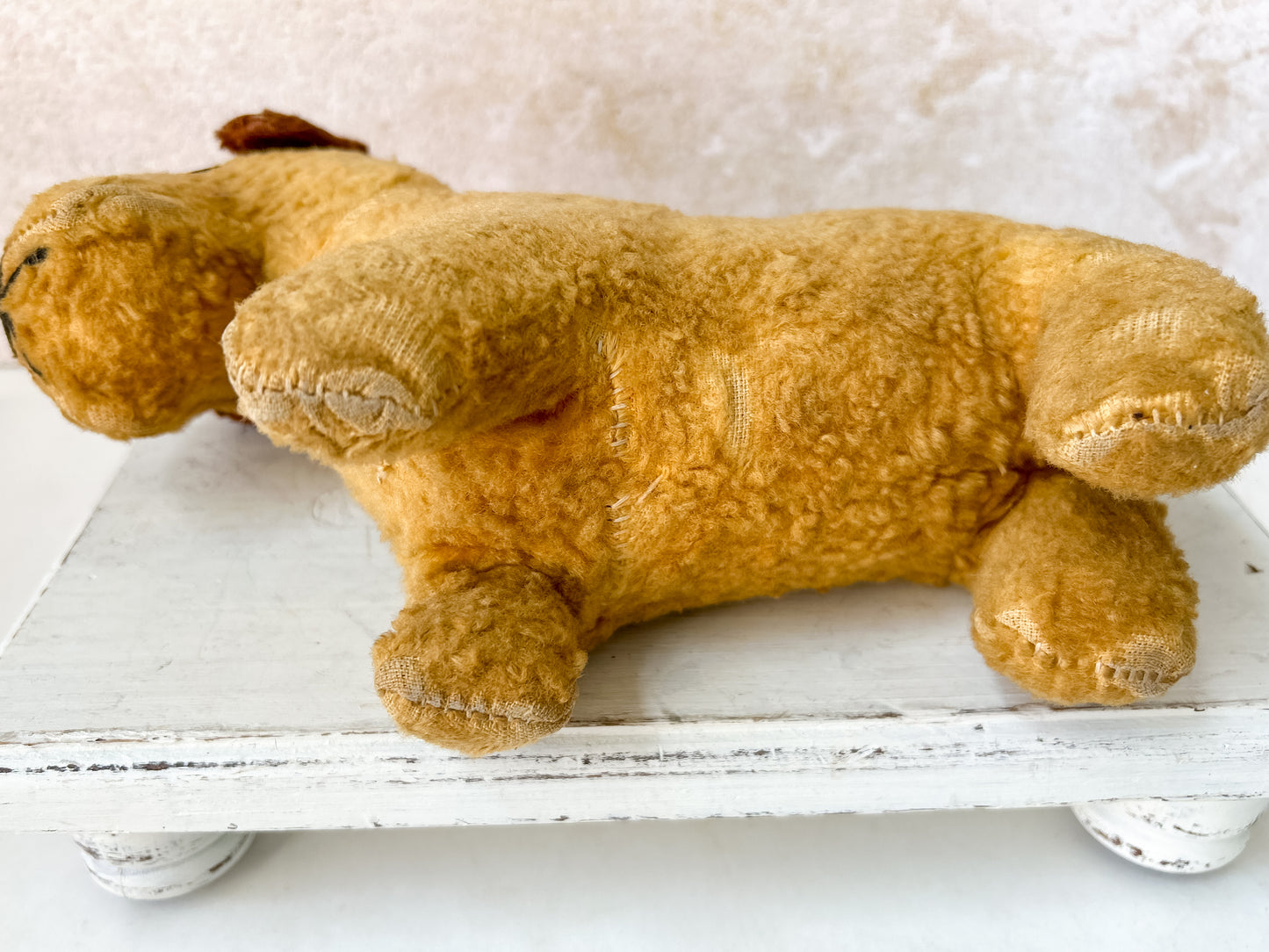 Vintage Stuffed Terrier Dog