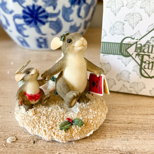 Charming Tails Figurine "My Little Angel