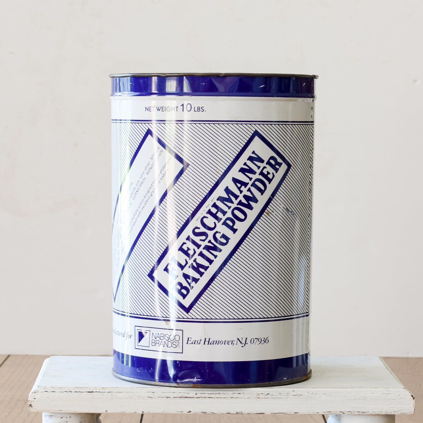 Fleischman's Baking Powder Tin