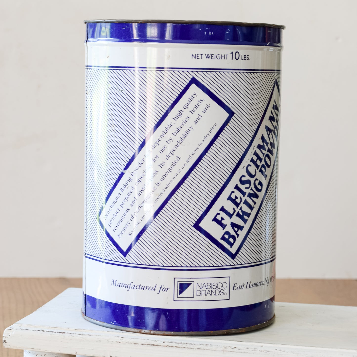 Fleischman's Baking Powder Tin