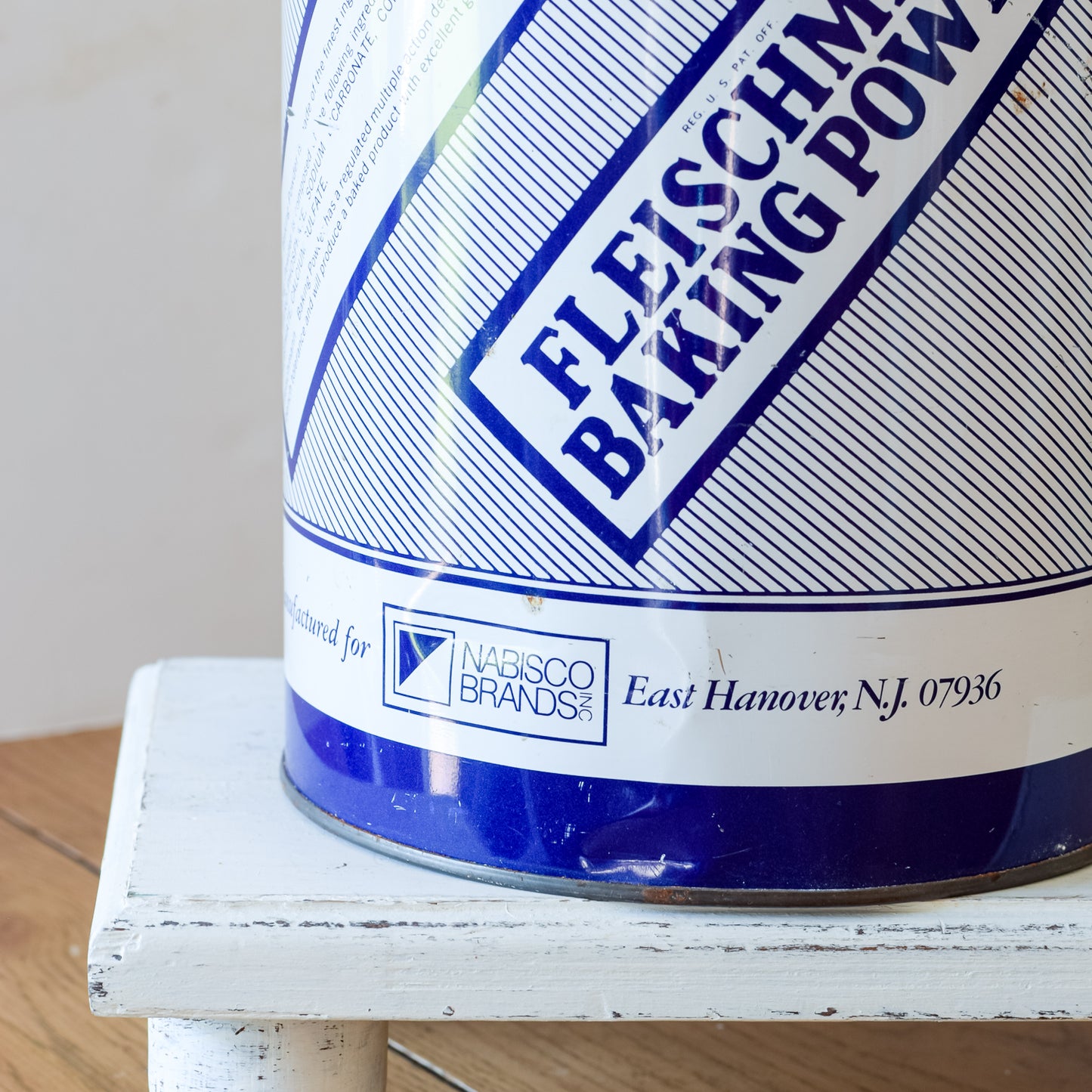 Fleischman's Baking Powder Tin