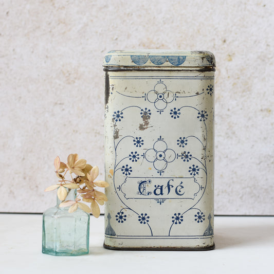 Vintage French Coffee Tin
