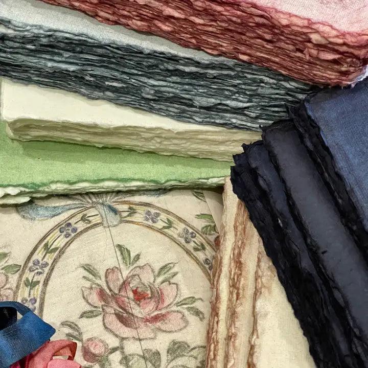 Deckled Edge Handmade Paper Bundle