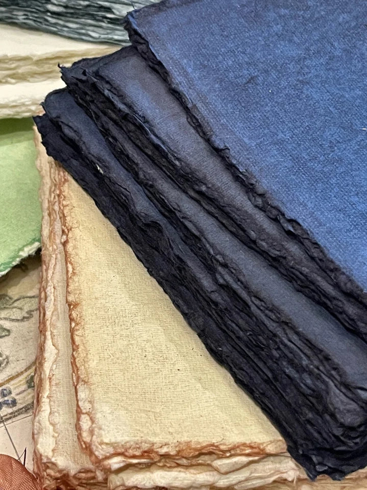 Deckled Edge Handmade Paper Bundle