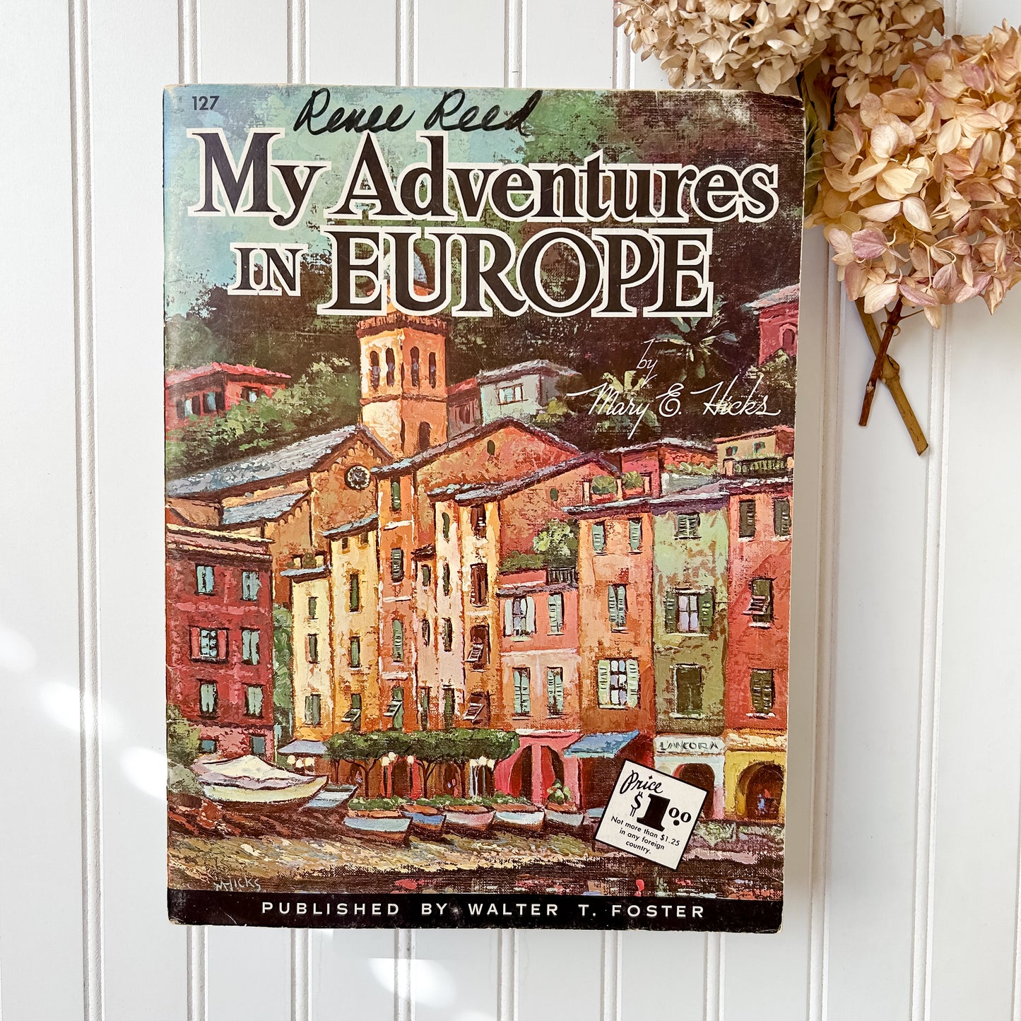 My Adventures in Europe Drawing Boook