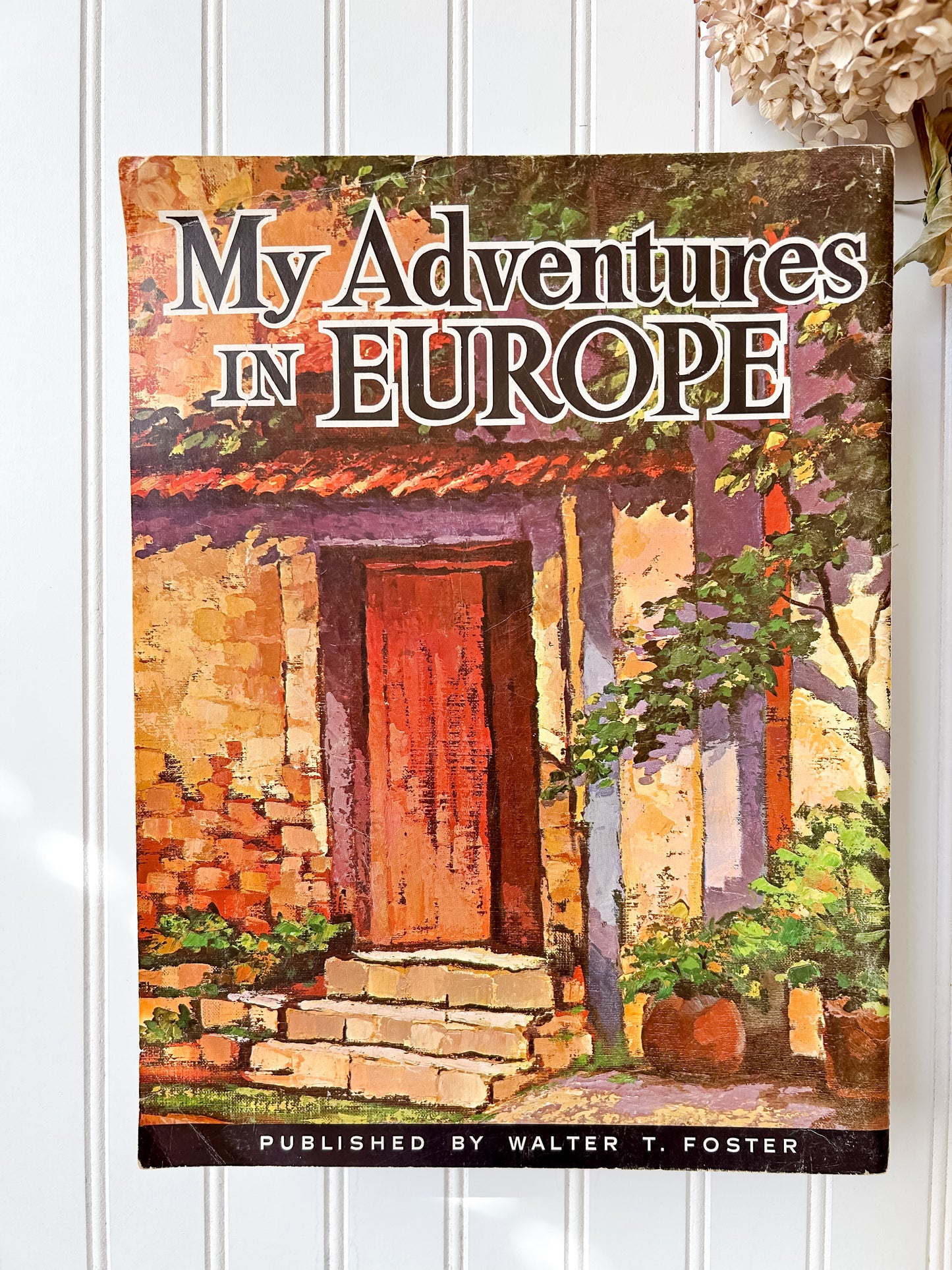 My Adventures in Europe Drawing Boook