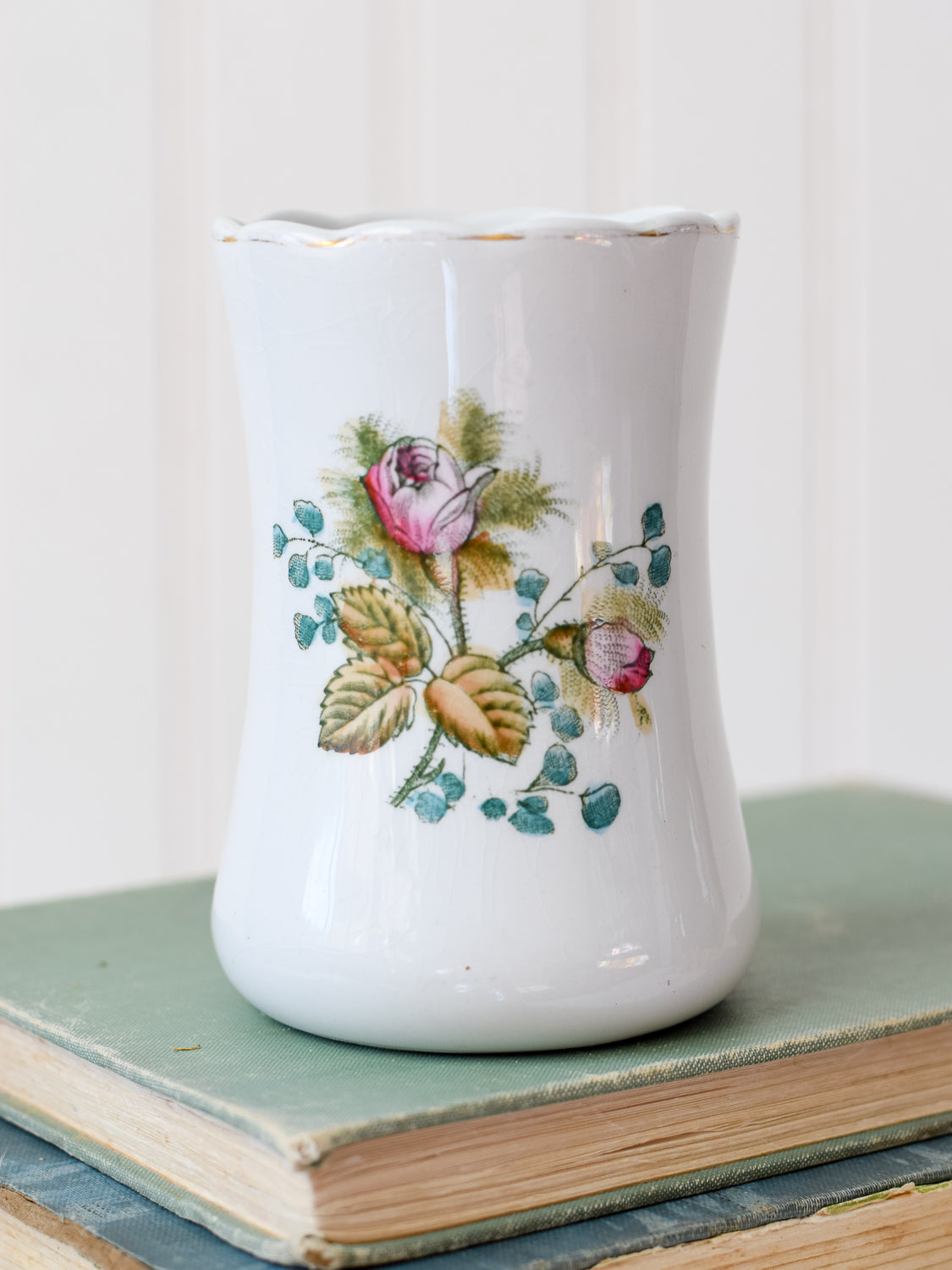 English Ironstone Toothbrush Holder