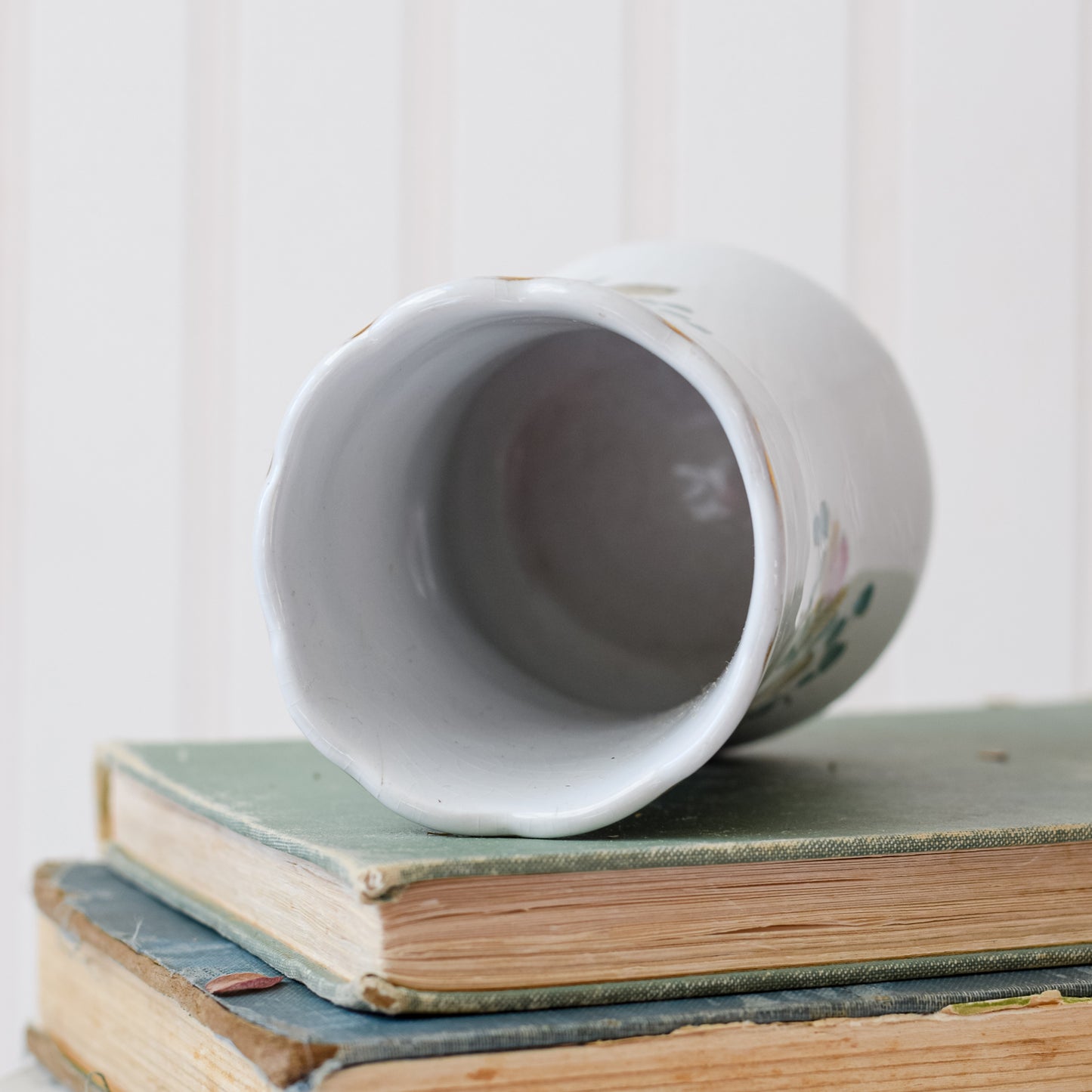 English Ironstone Toothbrush Holder