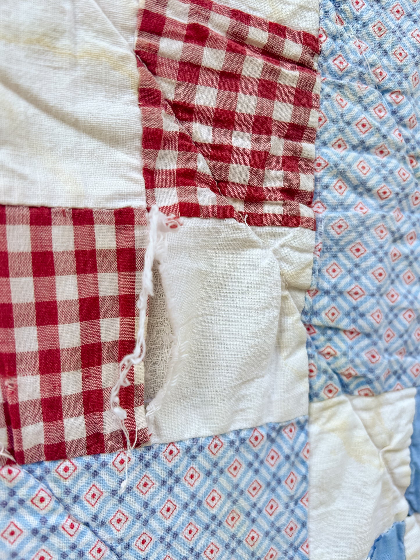 Vintage Nine Block Quilt