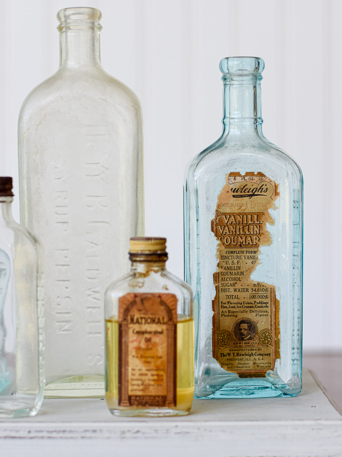 Vintage Medicine Bottles, Priced Separately