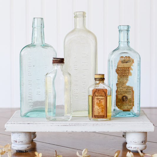 Vintage Medicine Bottles, Priced Separately