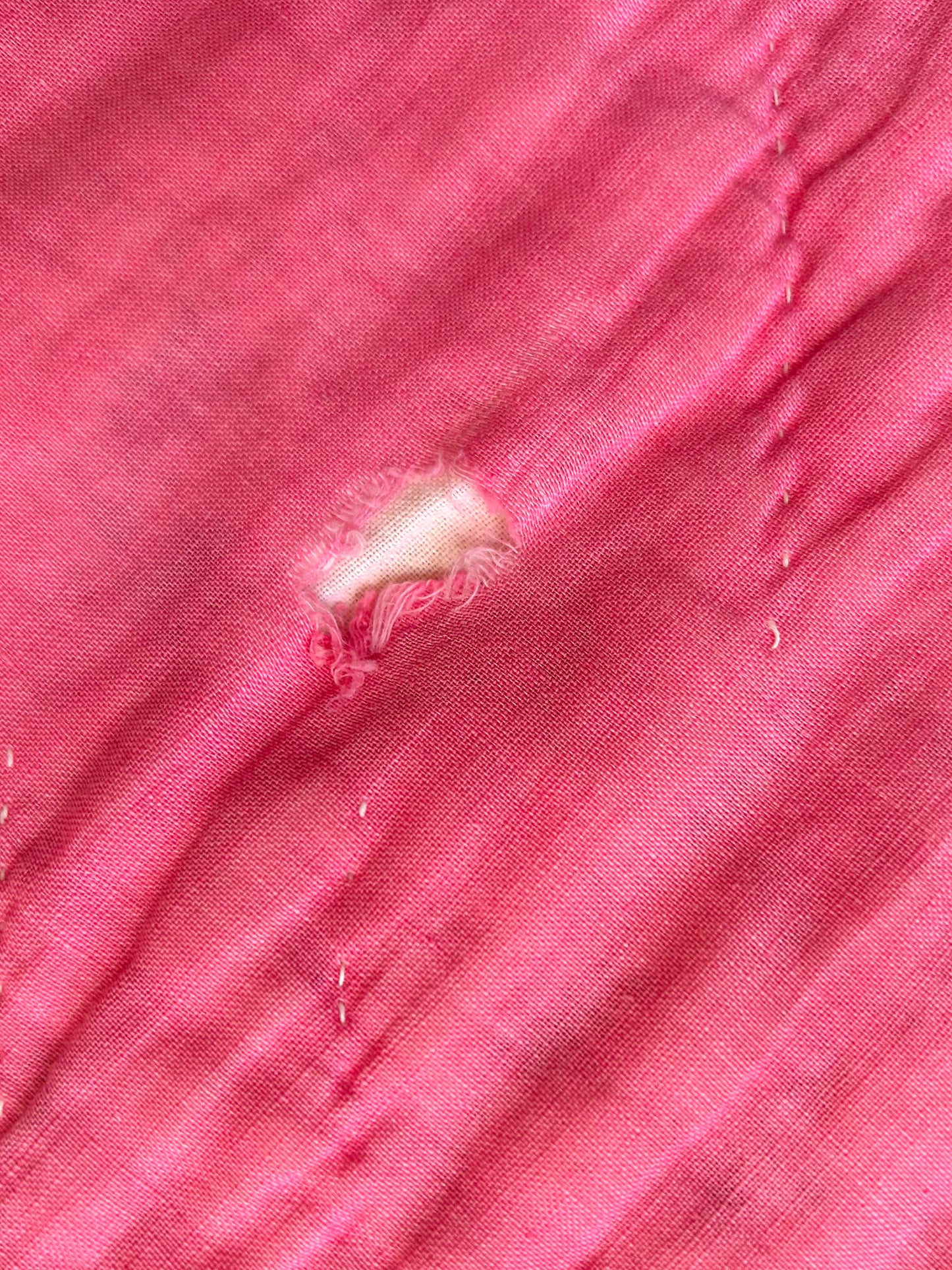 Feedsack Ohio Star Cutter Quilt