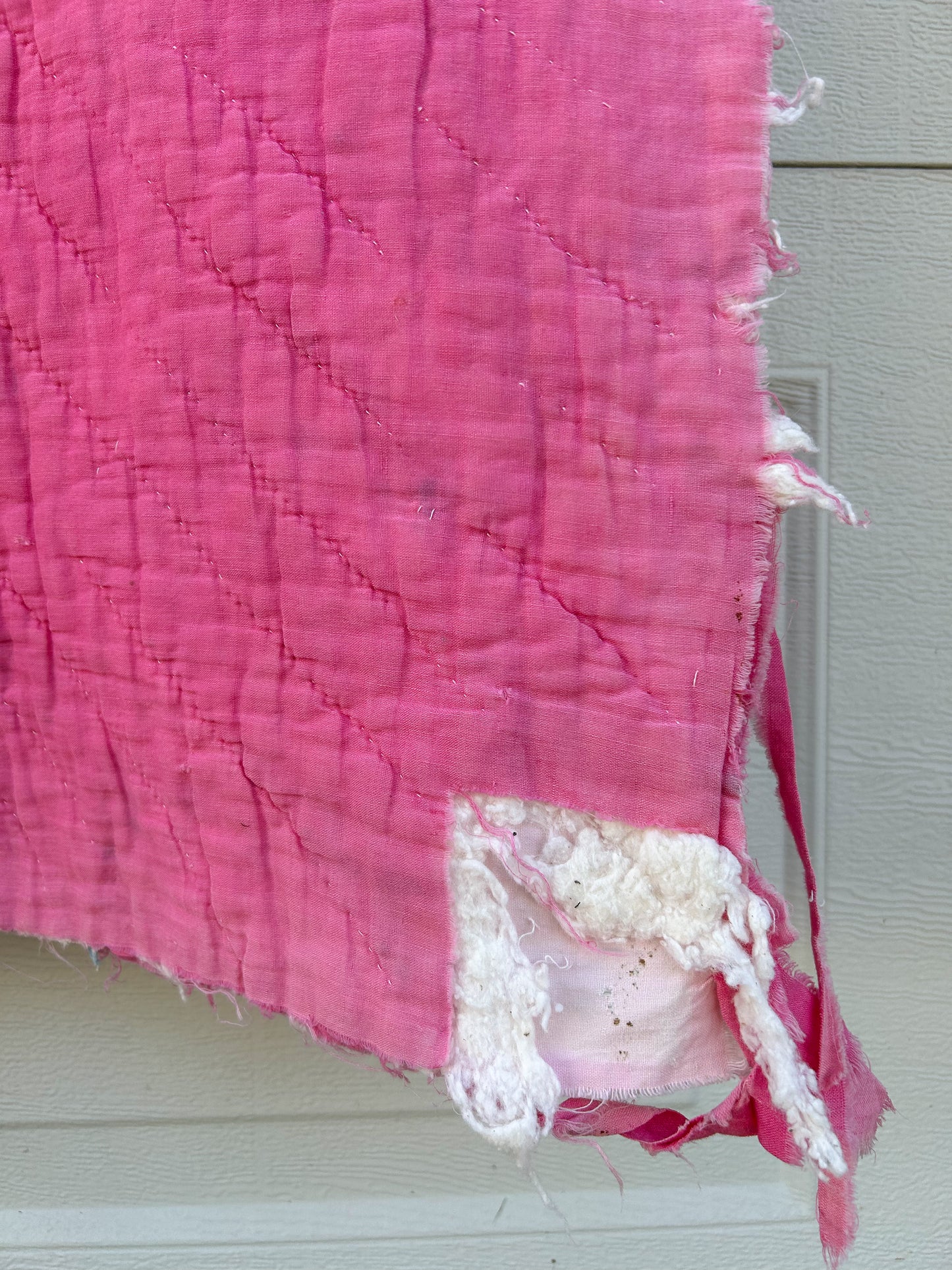 Feedsack Ohio Star Cutter Quilt