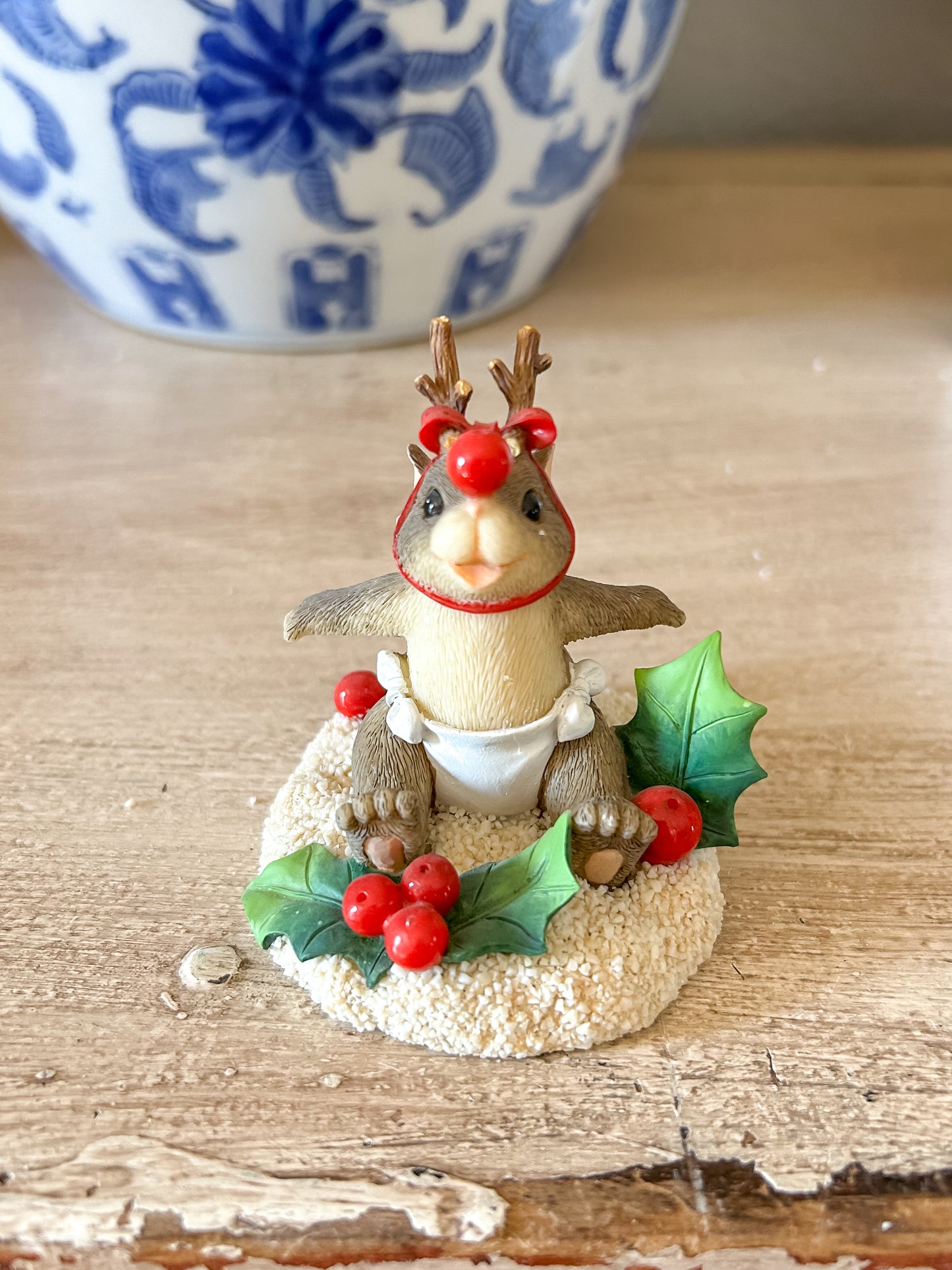 Charming Tails Figurine "The Littlest Reindeer"