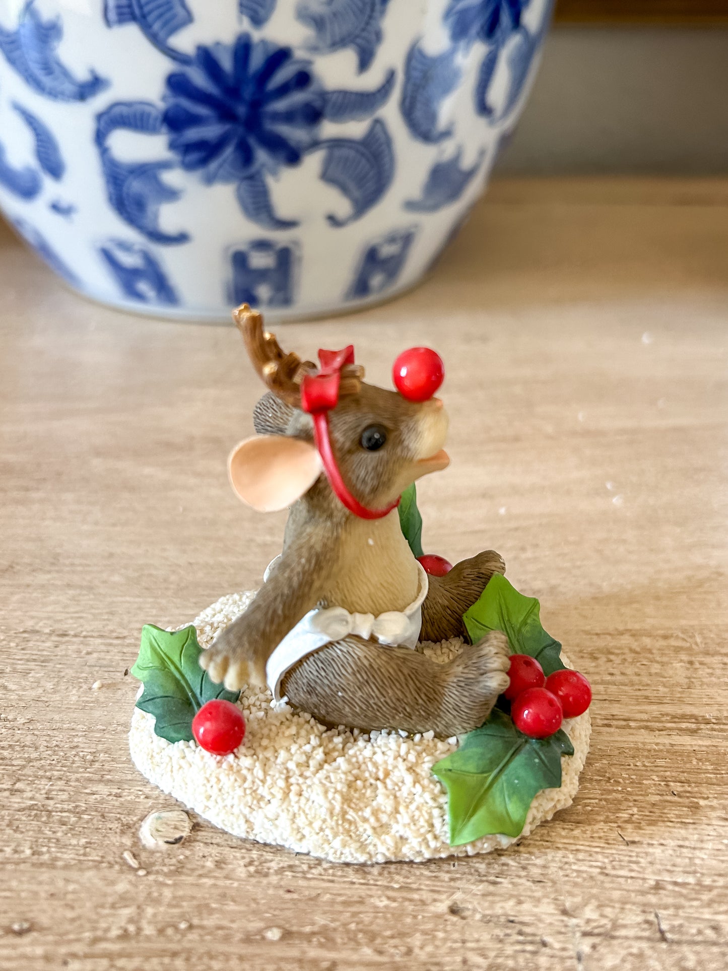 Charming Tails Figurine "The Littlest Reindeer"