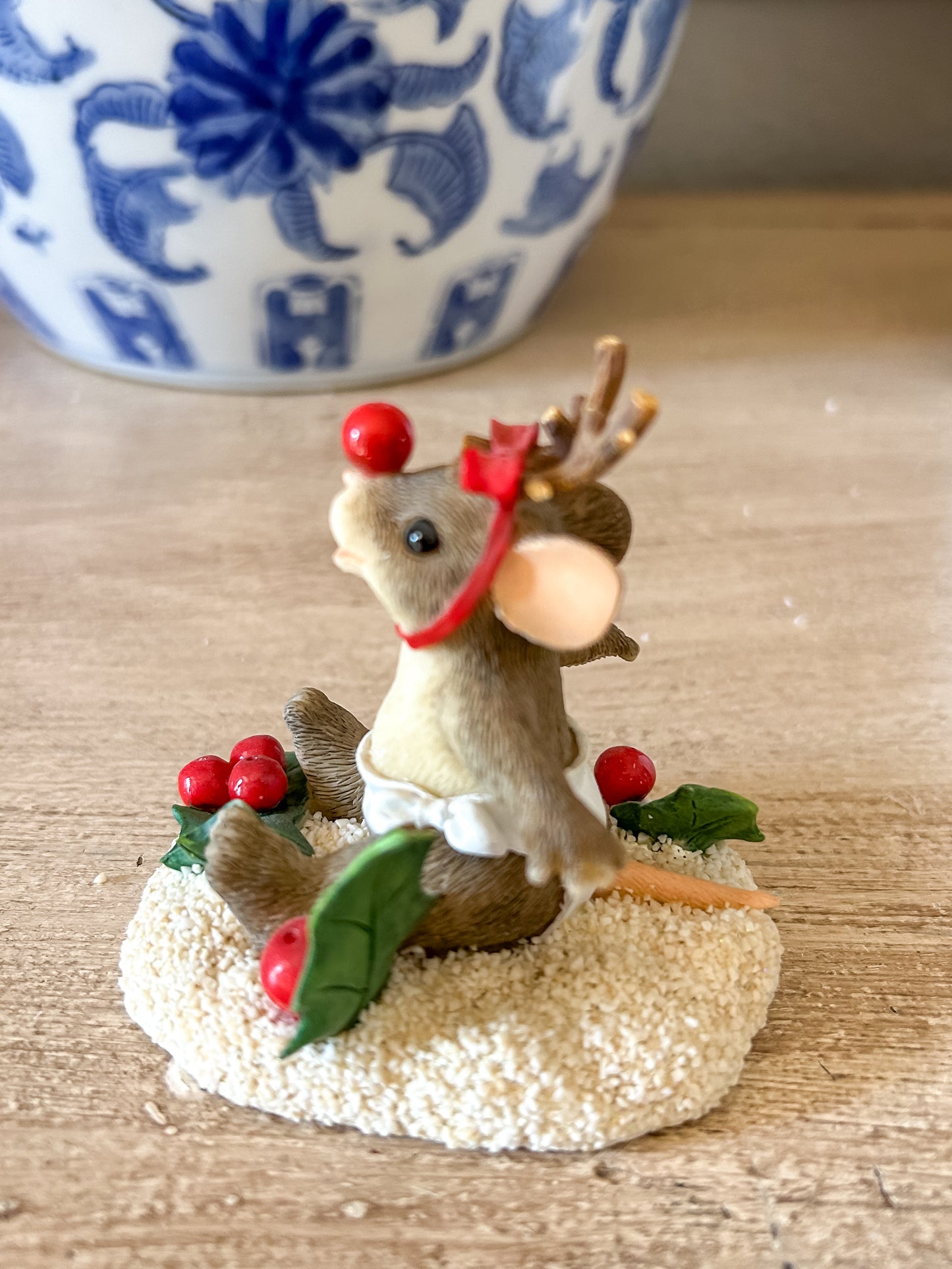 Charming Tails Figurine "The Littlest Reindeer"