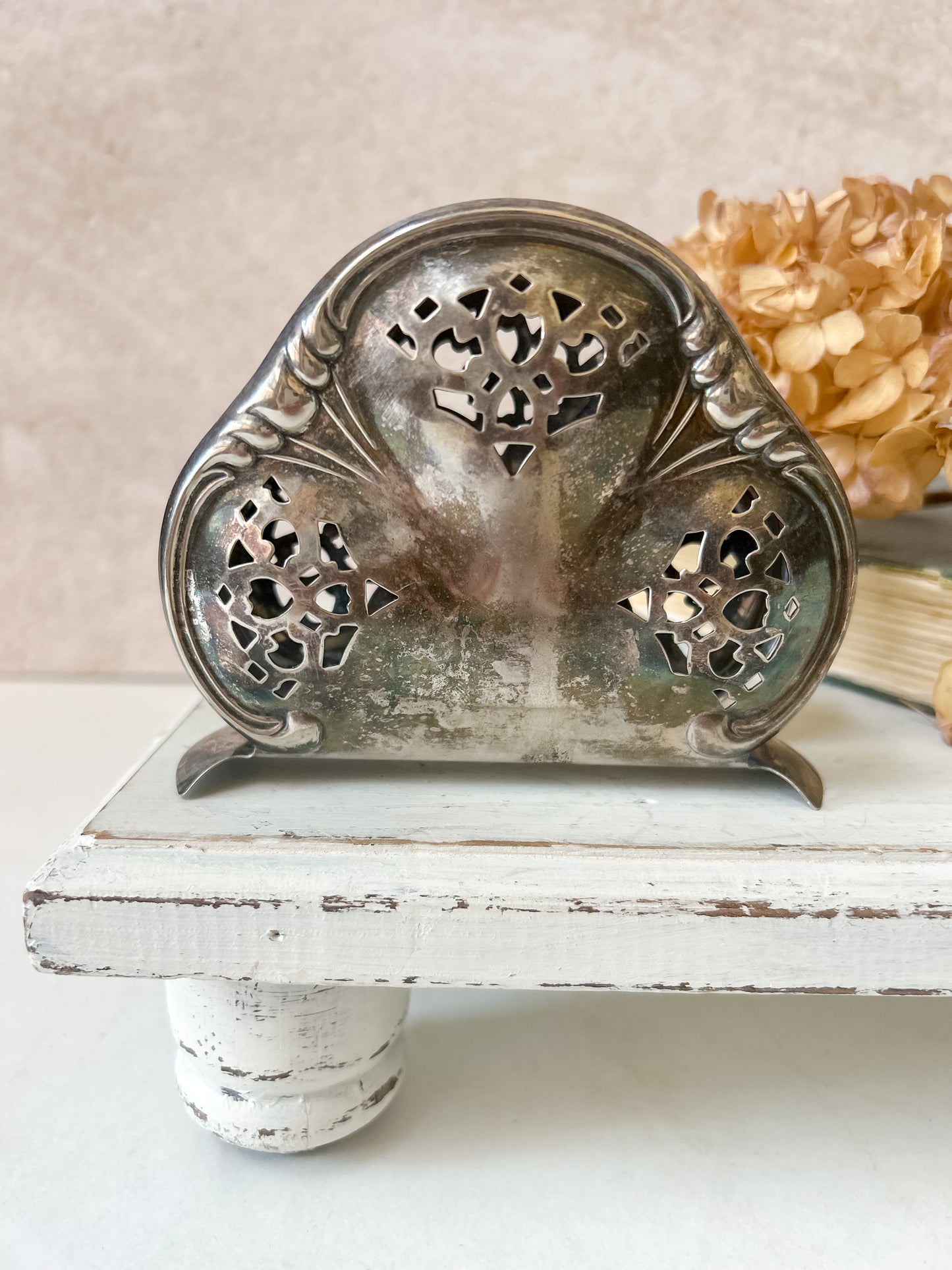 Silverplate Napkin Holder