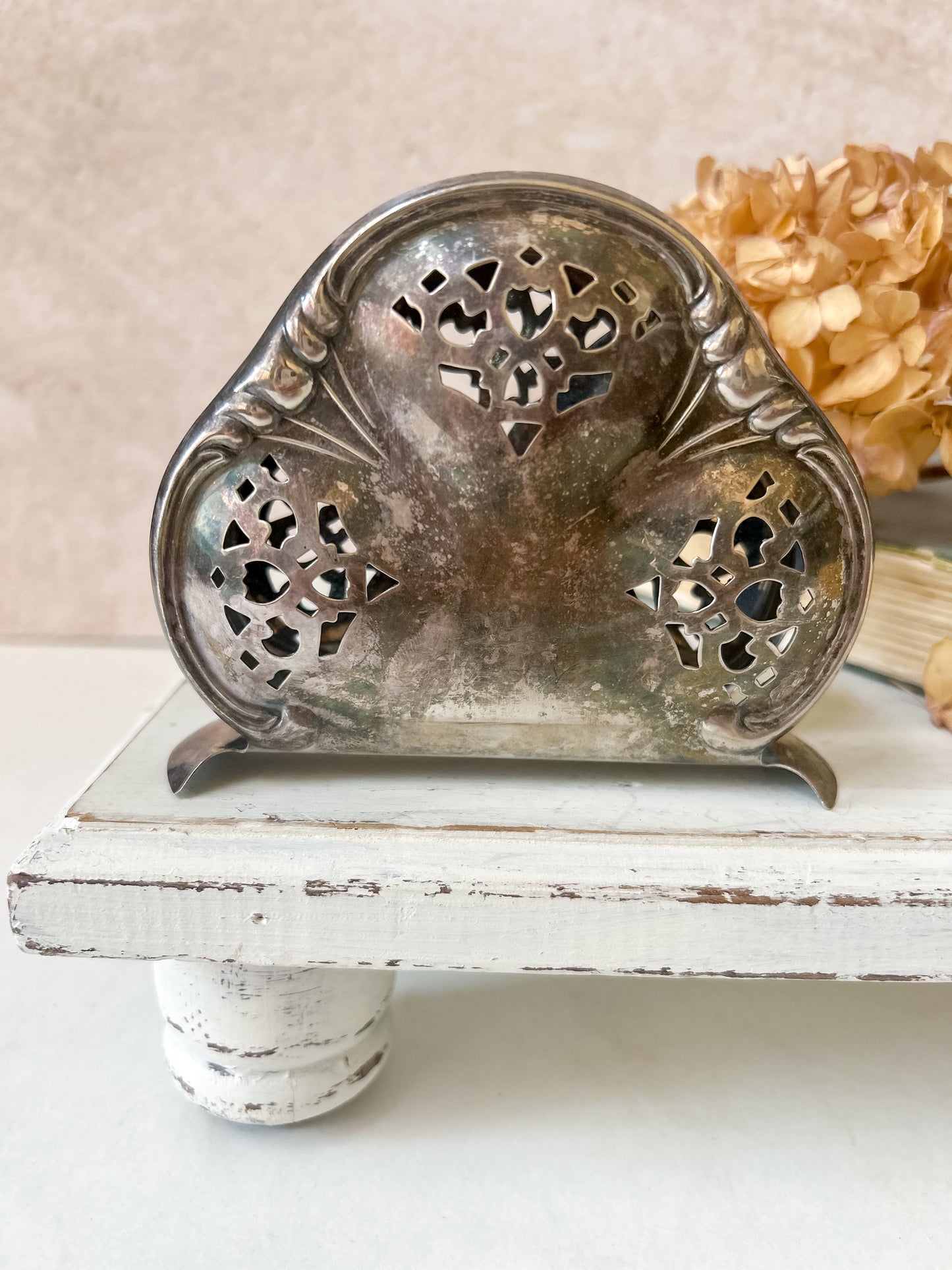 Silverplate Napkin Holder