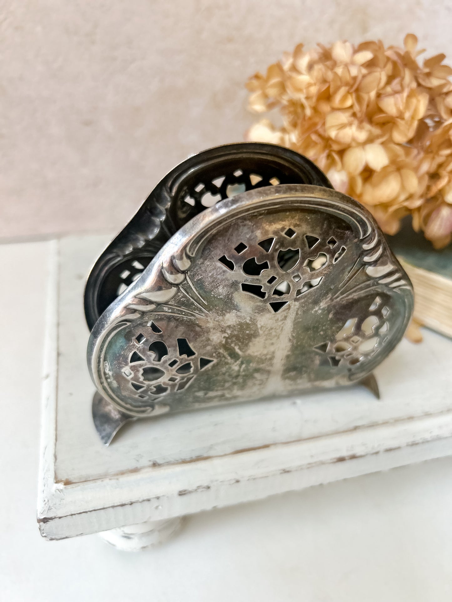 Silverplate Napkin Holder